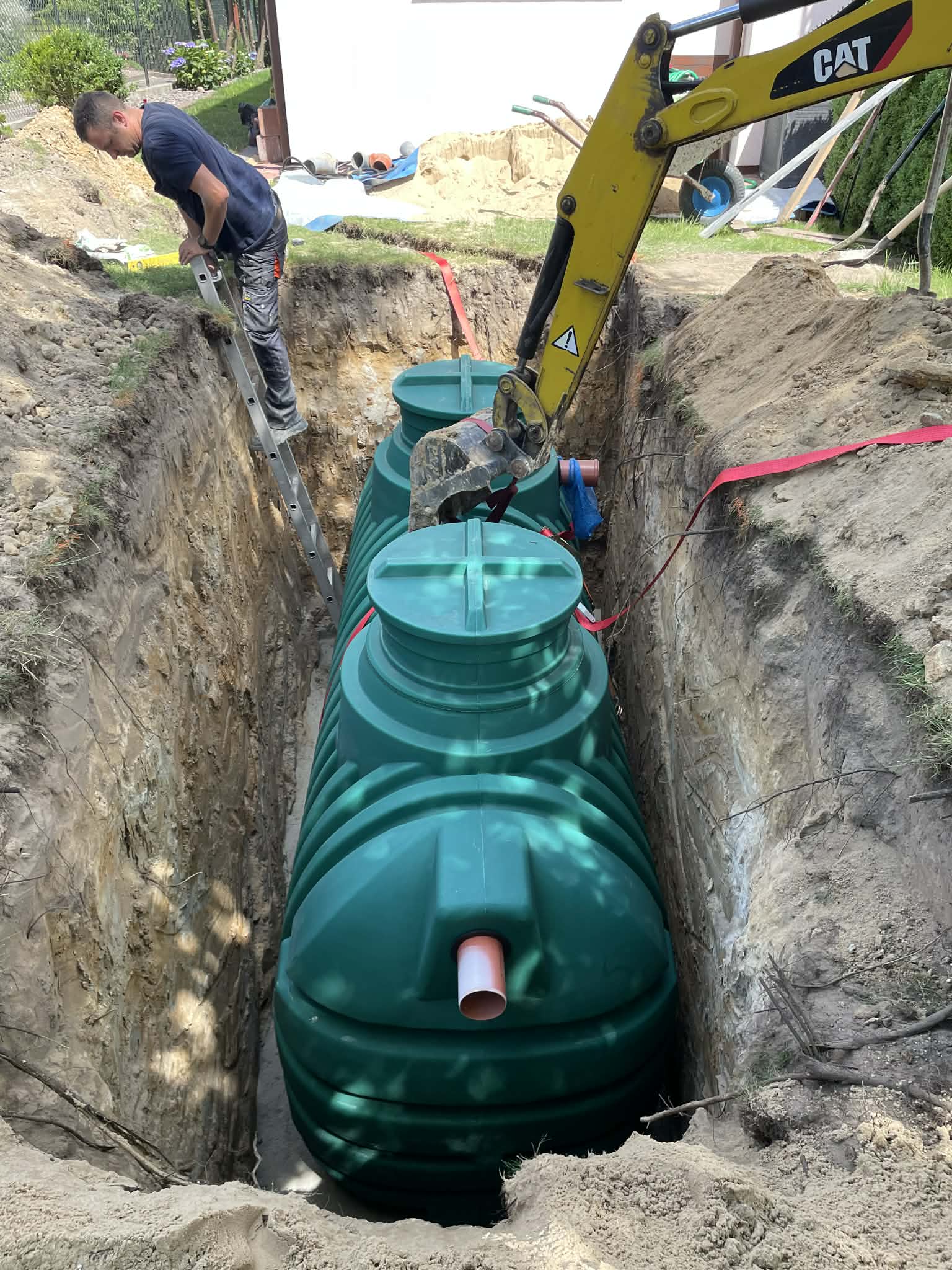 Realizacja 22 robót ziemnych, przyłączy i usług geodezyjnych KAM-KOP & GEOPRO